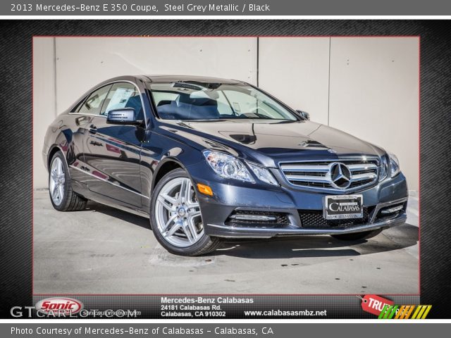 2013 Mercedes-Benz E 350 Coupe in Steel Grey Metallic