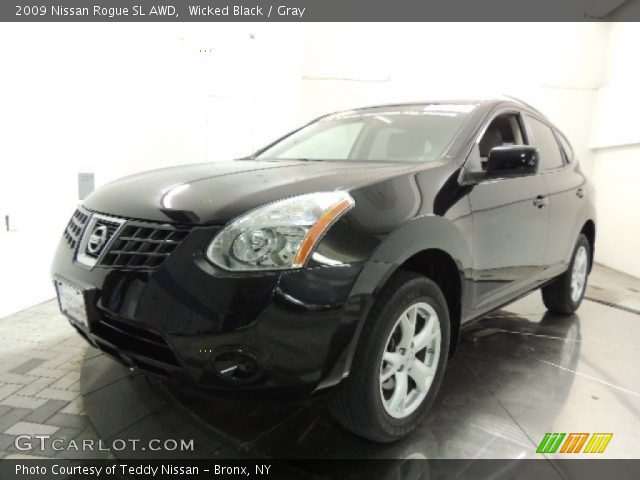 2009 Nissan Rogue SL AWD in Wicked Black