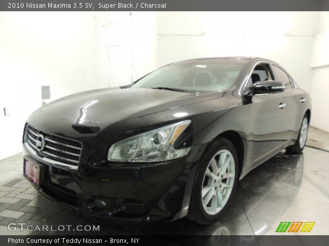 2010 Nissan Maxima 3.5 SV in Super Black