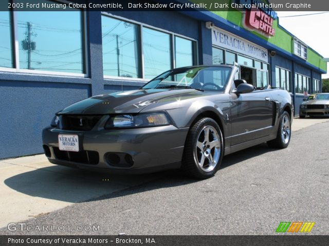 2003 Ford Mustang Cobra Convertible in Dark Shadow Grey Metallic