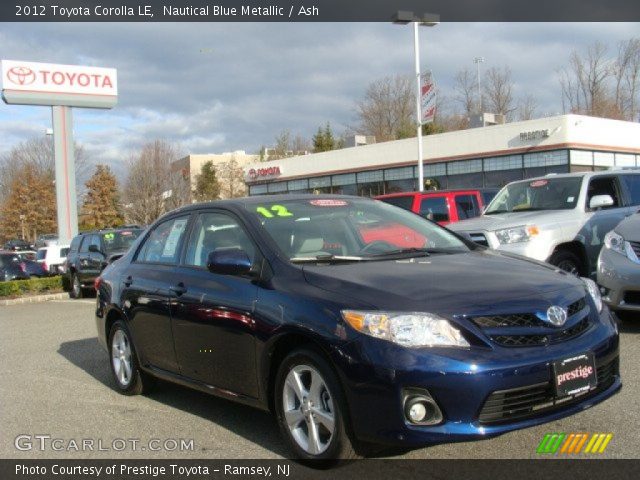 2012 Toyota Corolla LE in Nautical Blue Metallic