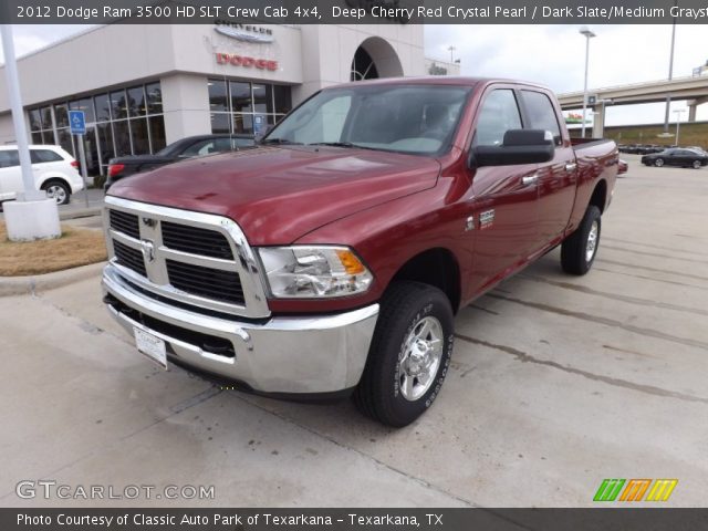 2012 Dodge Ram 3500 HD SLT Crew Cab 4x4 in Deep Cherry Red Crystal Pearl