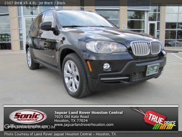 2007 BMW X5 4.8i in Jet Black