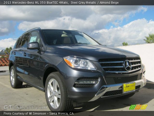 2013 Mercedes-Benz ML 350 BlueTEC 4Matic in Steel Grey Metallic