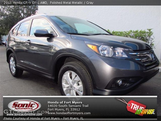 2013 Honda CR-V EX-L AWD in Polished Metal Metallic