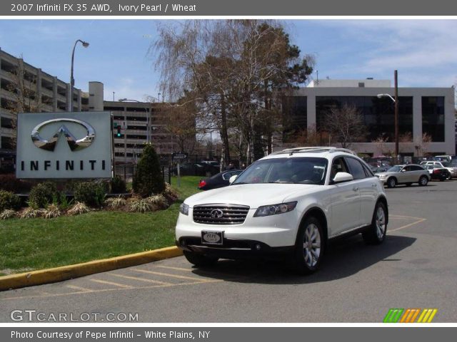 2007 Infiniti FX 35 AWD in Ivory Pearl