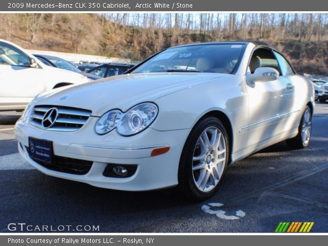 2009 Mercedes-Benz CLK 350 Cabriolet in Arctic White