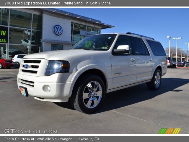 2008 Ford Expedition EL Limited in White Sand Tri Coat