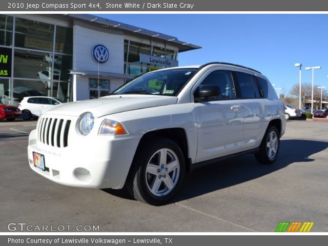 2010 Jeep Compass Sport 4x4 in Stone White