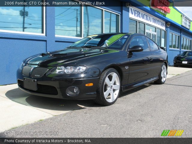 2006 Pontiac GTO Coupe in Phantom Black Metallic