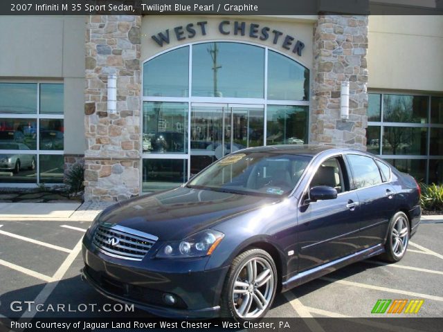 2007 Infiniti M 35 Sport Sedan in Twilight Blue Pearl