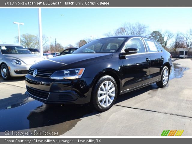 2013 Volkswagen Jetta SE Sedan in Black Uni