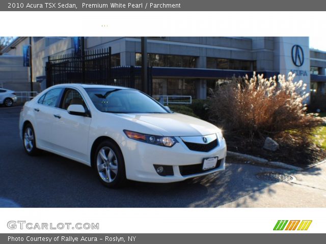 2010 Acura TSX Sedan in Premium White Pearl