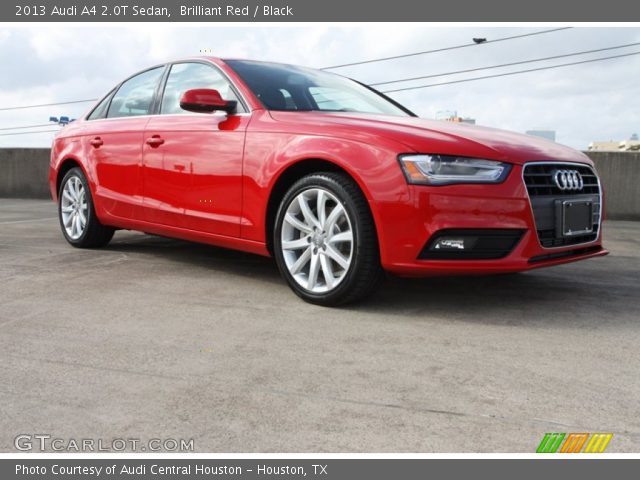 2013 Audi A4 2.0T Sedan in Brilliant Red