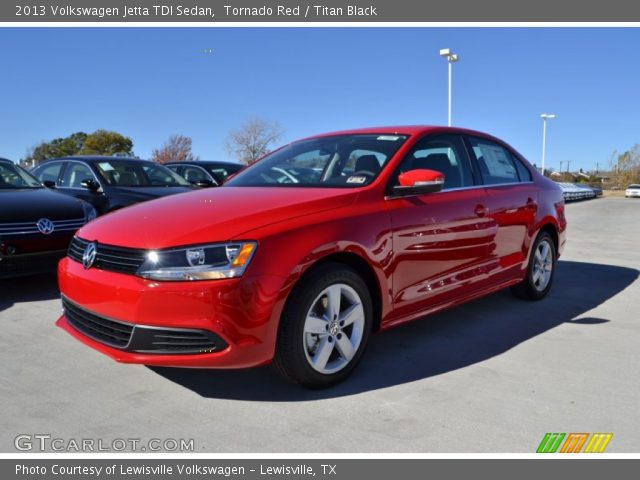 2013 Volkswagen Jetta TDI Sedan in Tornado Red