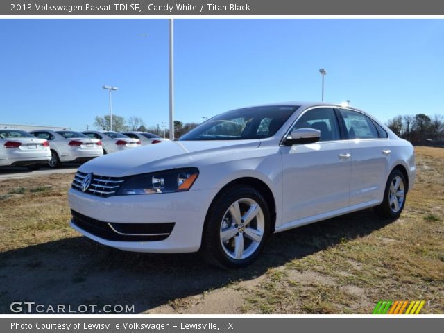 2013 Volkswagen Passat TDI SE in Candy White