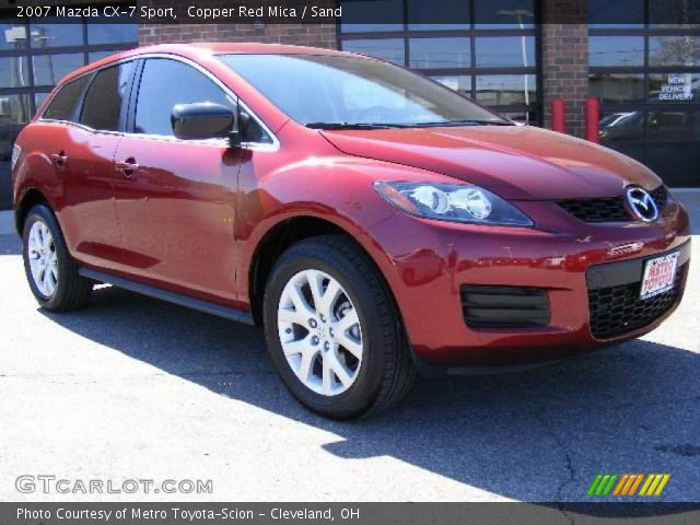 2007 Mazda CX-7 Sport in Copper Red Mica