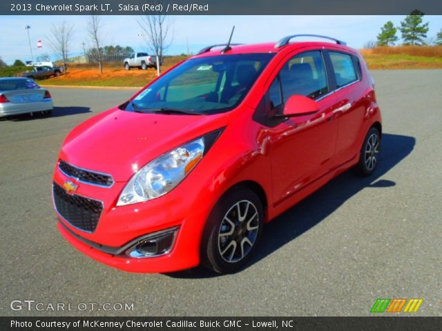 2013 Chevrolet Spark LT in Salsa (Red)