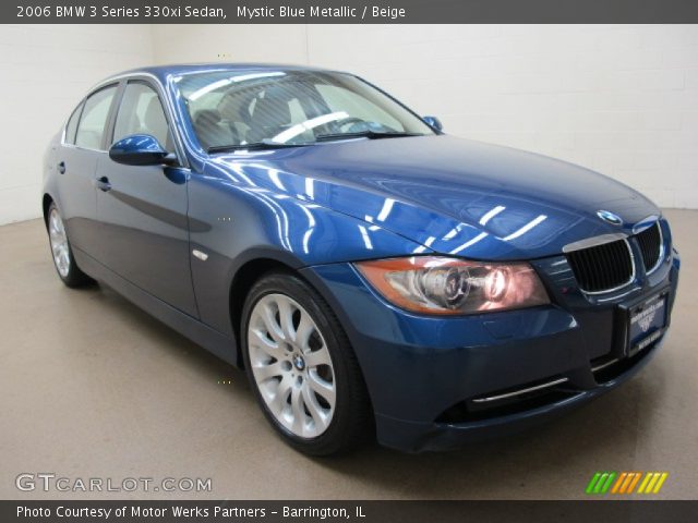 2006 BMW 3 Series 330xi Sedan in Mystic Blue Metallic