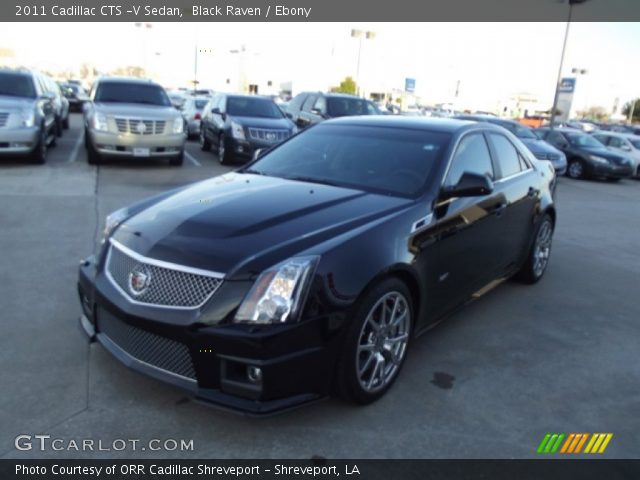 2011 Cadillac CTS -V Sedan in Black Raven