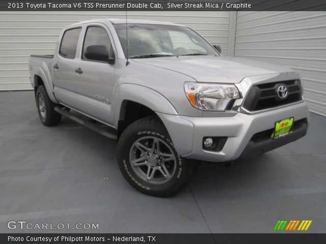 2013 Toyota Tacoma V6 TSS Prerunner Double Cab in Silver Streak Mica