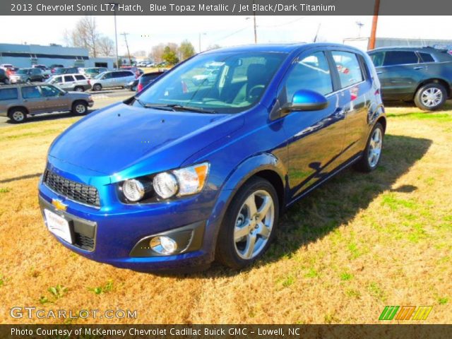 2013 Chevrolet Sonic LTZ Hatch in Blue Topaz Metallic
