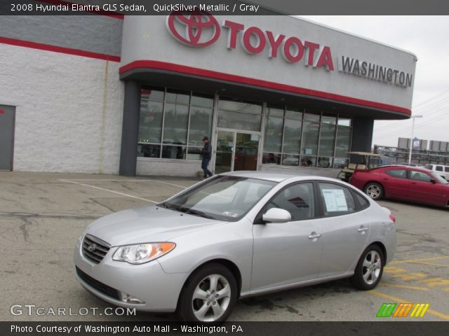 2008 Hyundai Elantra GLS Sedan in QuickSilver Metallic