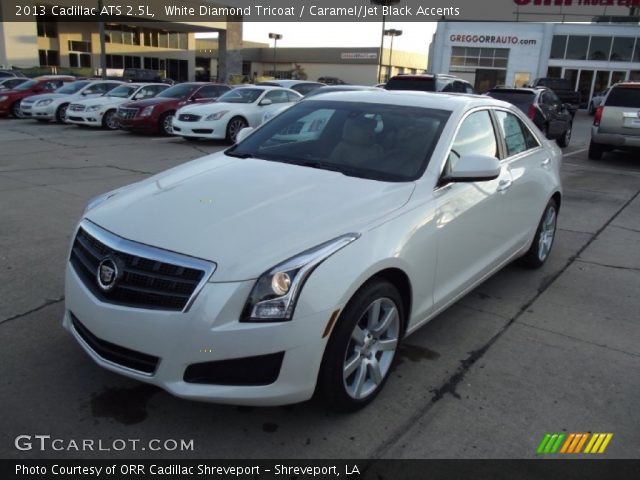 2013 Cadillac ATS 2.5L in White Diamond Tricoat