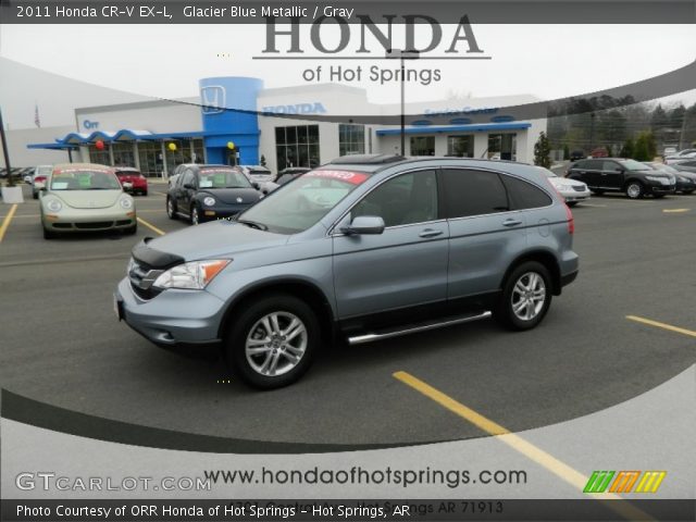 2011 Honda CR-V EX-L in Glacier Blue Metallic