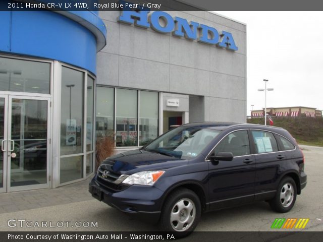 2011 Honda CR-V LX 4WD in Royal Blue Pearl