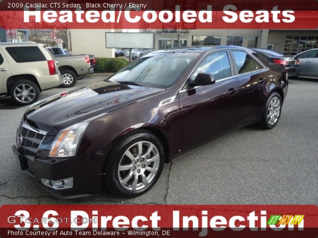 2009 Cadillac CTS Sedan in Black Cherry