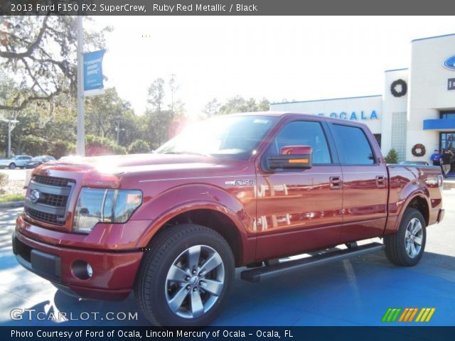 2013 Ford F150 FX2 SuperCrew in Ruby Red Metallic