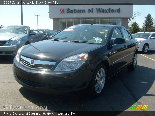 2007 Saturn Aura XE in Black Onyx