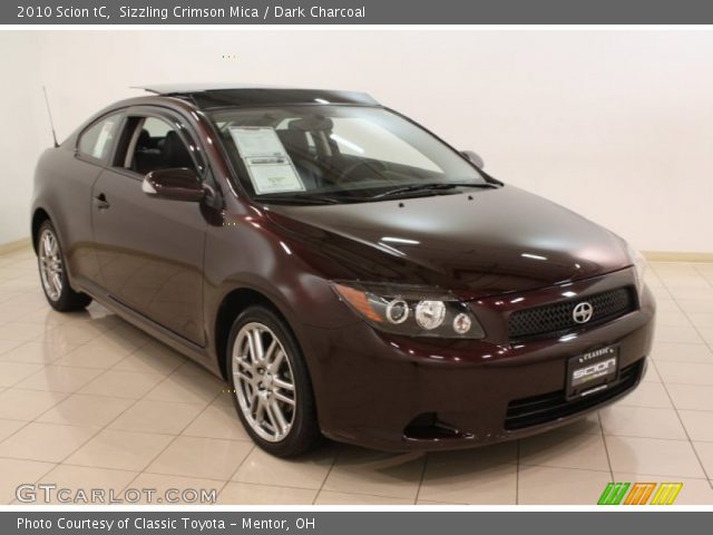2010 Scion tC  in Sizzling Crimson Mica