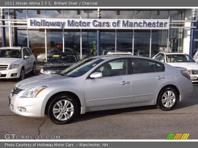 2011 Nissan Altima 2.5 S in Brilliant Silver