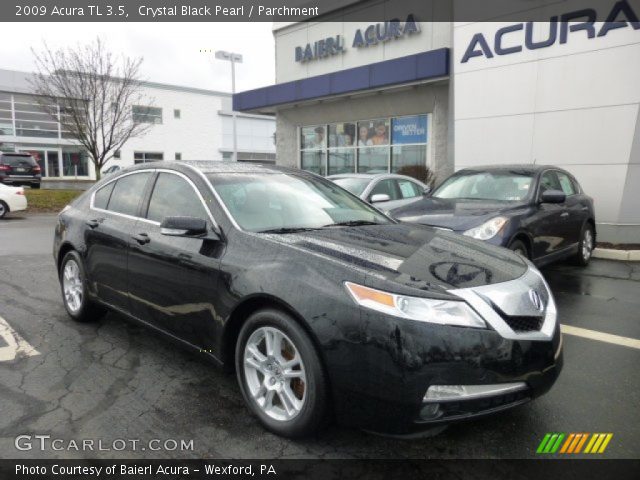 2009 Acura TL 3.5 in Crystal Black Pearl