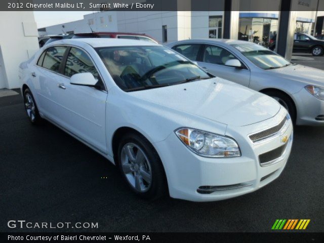 2012 Chevrolet Malibu LT in Summit White