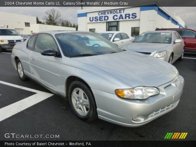 2004 Chevrolet Monte Carlo LS in Galaxy Silver Metallic