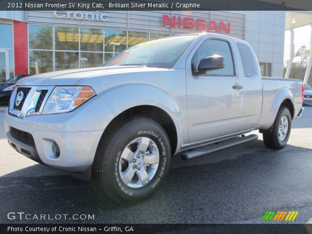 2012 Nissan Frontier SV King Cab in Brilliant Silver Metallic