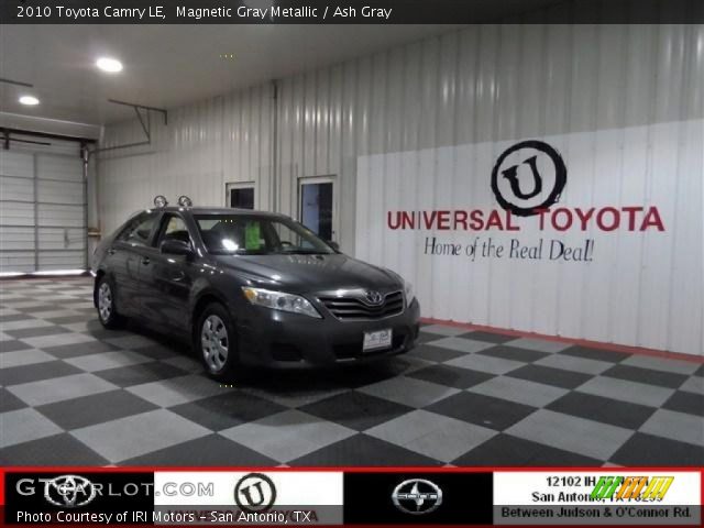 2010 Toyota Camry LE in Magnetic Gray Metallic