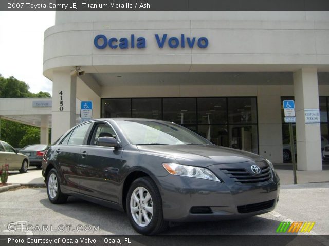 2007 Toyota Camry LE in Titanium Metallic