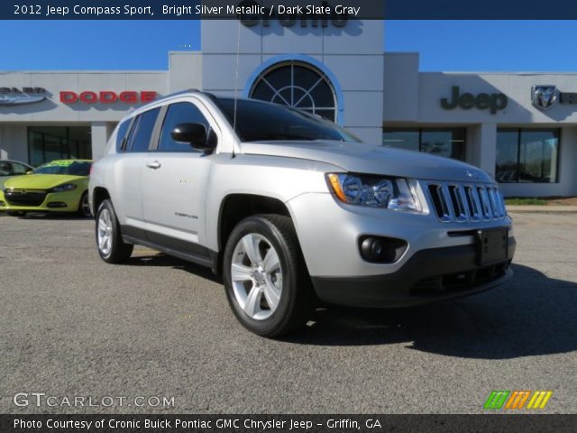 2012 Jeep Compass Sport in Bright Silver Metallic