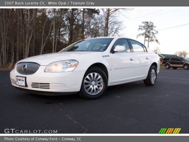 2007 Buick Lucerne CX in White Opal