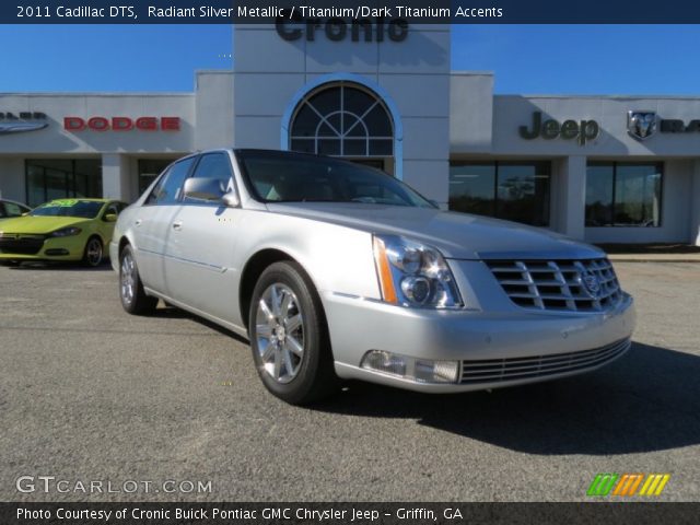 2011 Cadillac DTS  in Radiant Silver Metallic