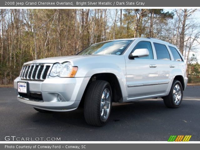2008 Jeep Grand Cherokee Overland in Bright Silver Metallic