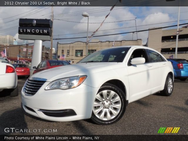 2012 Chrysler 200 LX Sedan in Bright White
