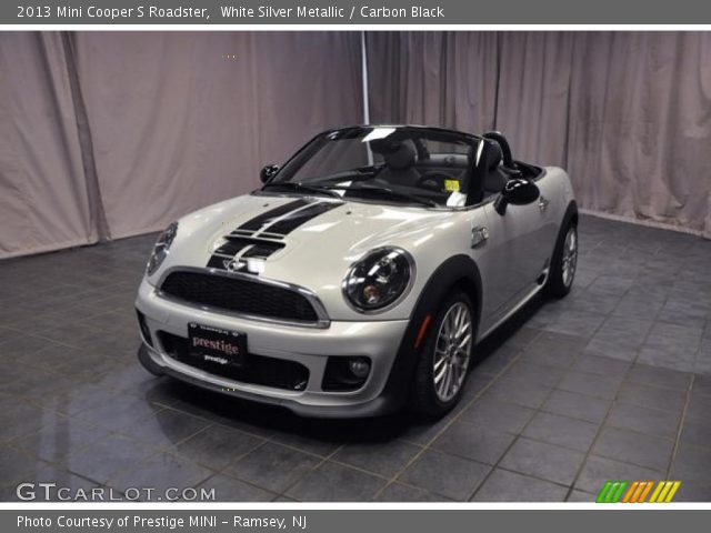 2013 Mini Cooper S Roadster in White Silver Metallic