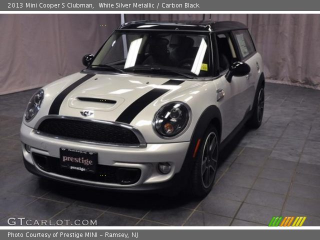 2013 Mini Cooper S Clubman in White Silver Metallic