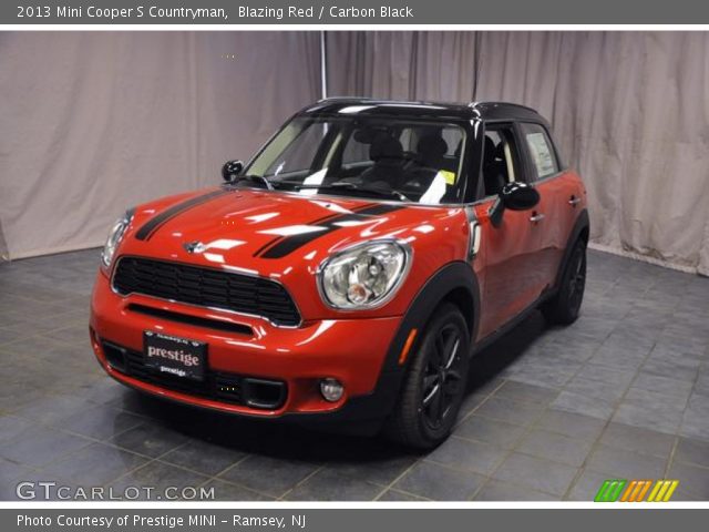 2013 Mini Cooper S Countryman in Blazing Red