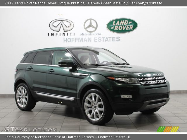 2012 Land Rover Range Rover Evoque Prestige in Galway Green Metallic